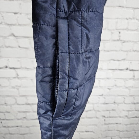 Patagonia Blue PrimaLoft Full Zip Insulated Zip Pockets Puffer Jacket Kids 10 M - Picture 14 of 16